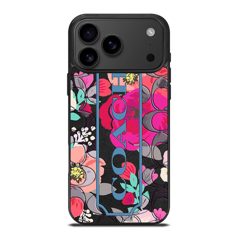 COACH NEW YORK FLOWER iPhone 17 Pro Max Case Cover