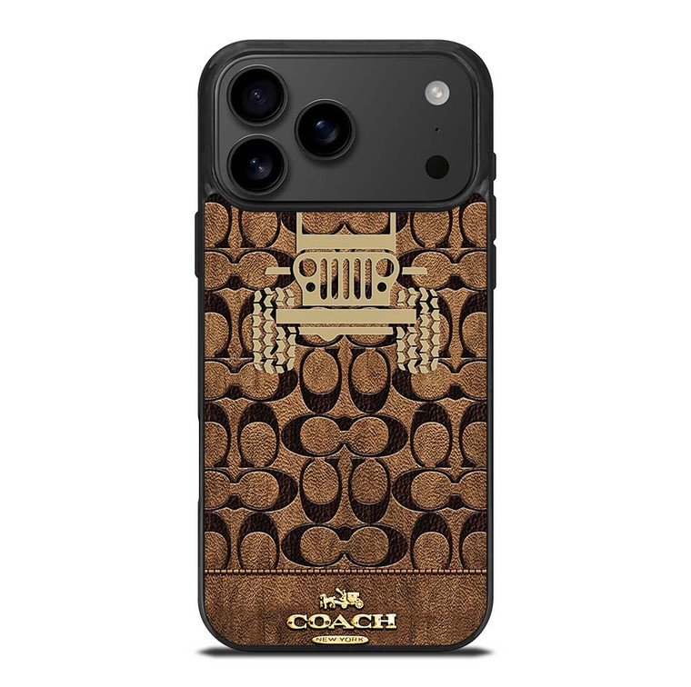 COACH NEW YORK JEEP 2 iPhone 17 Pro Max Case Cover