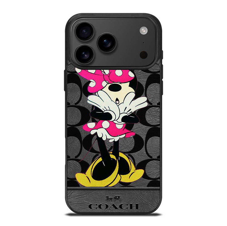 COACH NEW YORK MINNIE MOUSE iPhone 17 Pro Max Case Cover