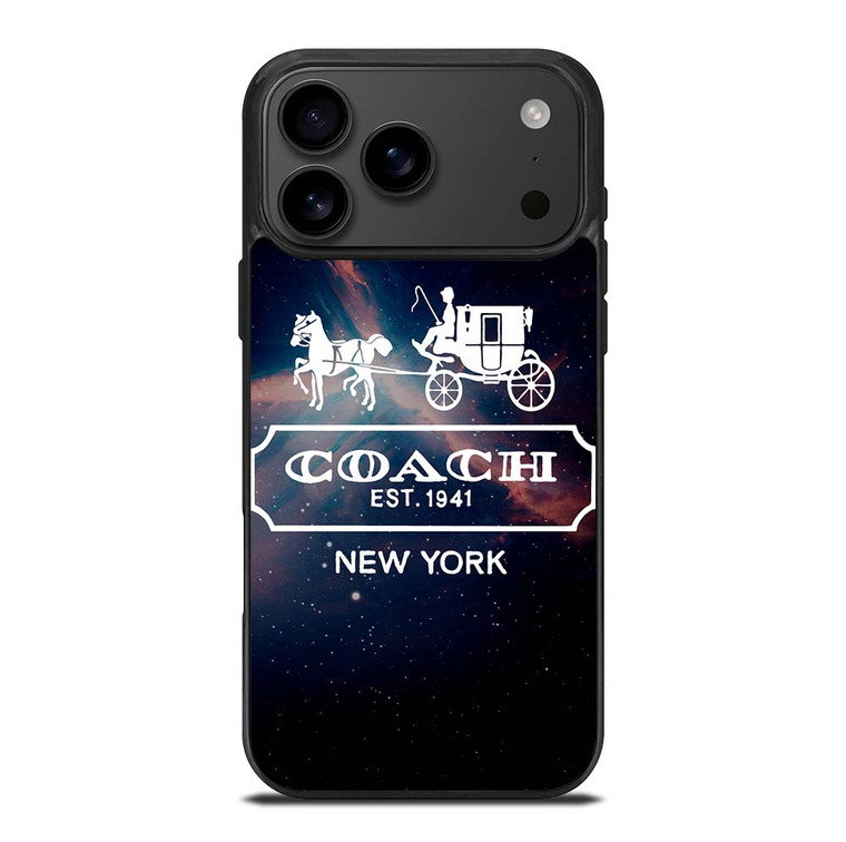 COACH NEW YORK NEBULA LOGO iPhone 17 Pro Max Case Cover