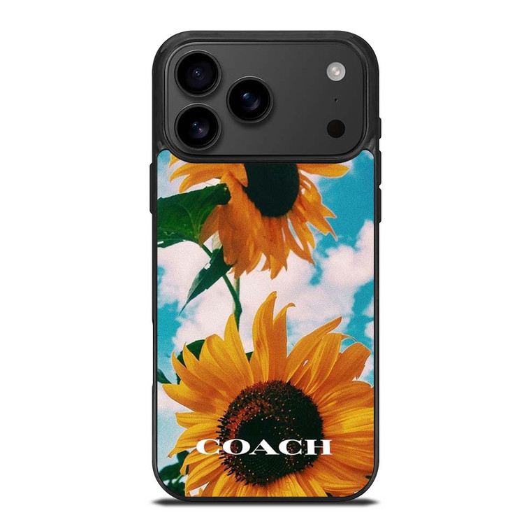 COACH SUNFLOWER iPhone 17 Pro Max Case Cover