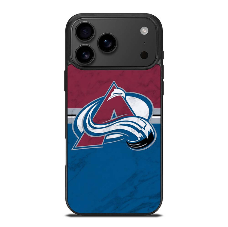COLORADO AVALANCHE MARBEL iPhone 17 Pro Max Case Cover