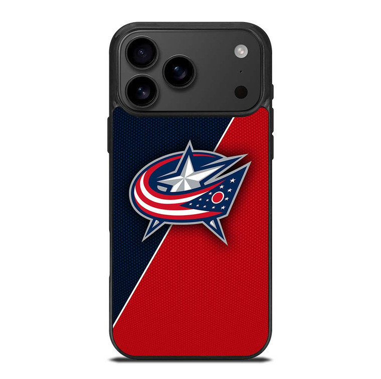 COLUMBUS BLUE JACKETS NHL HOCKEY LOGO iPhone 17 Pro Max Case Cover