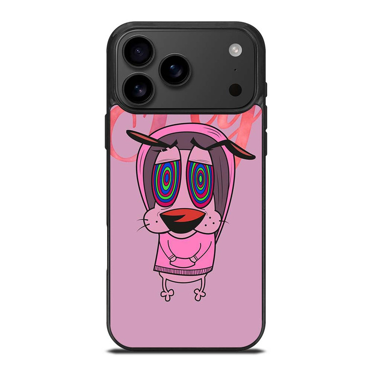 COURAGE THE COWARDLY DOG FLY iPhone 17 Pro Max Case Cover