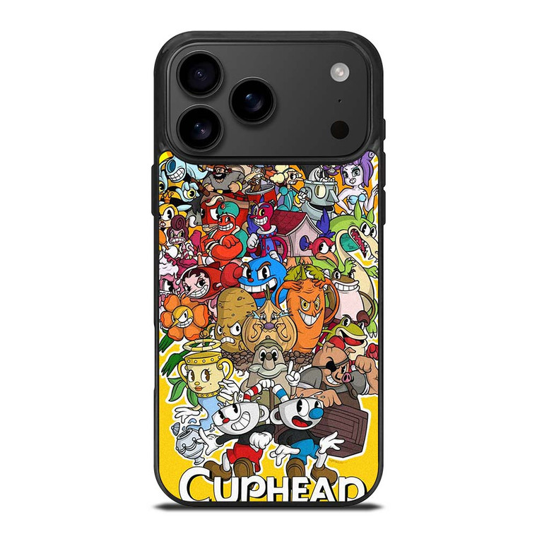 CUPHEAD SHOW ALL CAST iPhone 17 Pro Max Case Cover