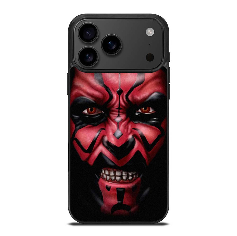 DARTH MAUL STAR WARS FACE iPhone 17 Pro Max Case Cover
