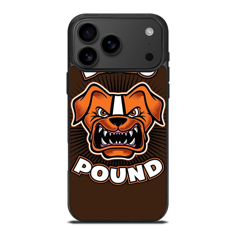 DAWG POUND CLEVELAND BROWNS iPhone 17 Pro Max Case Cover