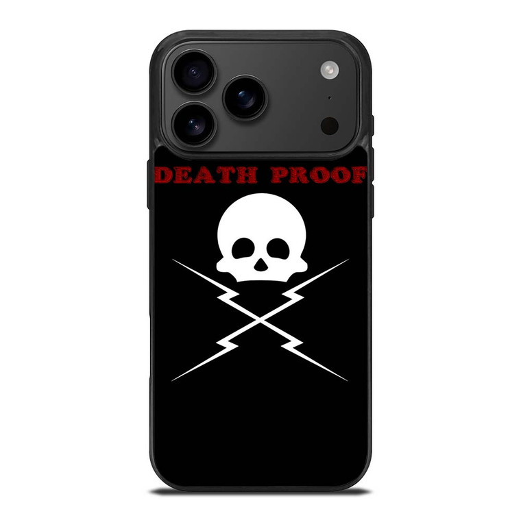 DEATH PROOF SKULL LOGO iPhone 17 Pro Max Case Cover
