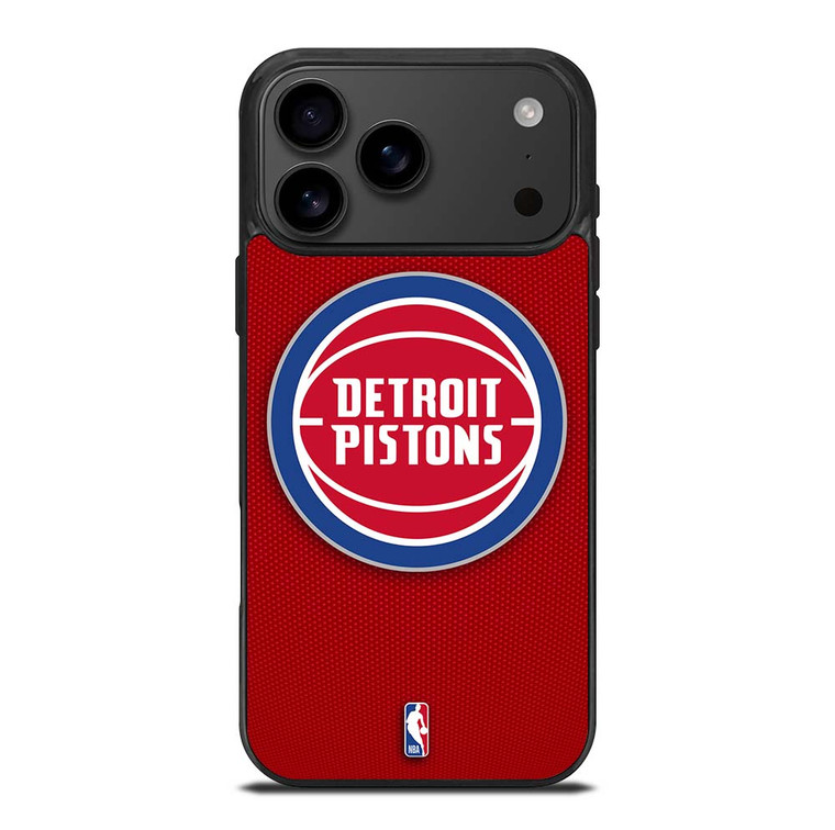 DETROIT PISTONS BASKETBALL NBA iPhone 17 Pro Max Case Cover