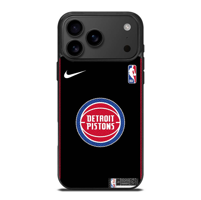 DETROIT PISTONS NIKE NBA BASKETBALL iPhone 17 Pro Max Case Cover