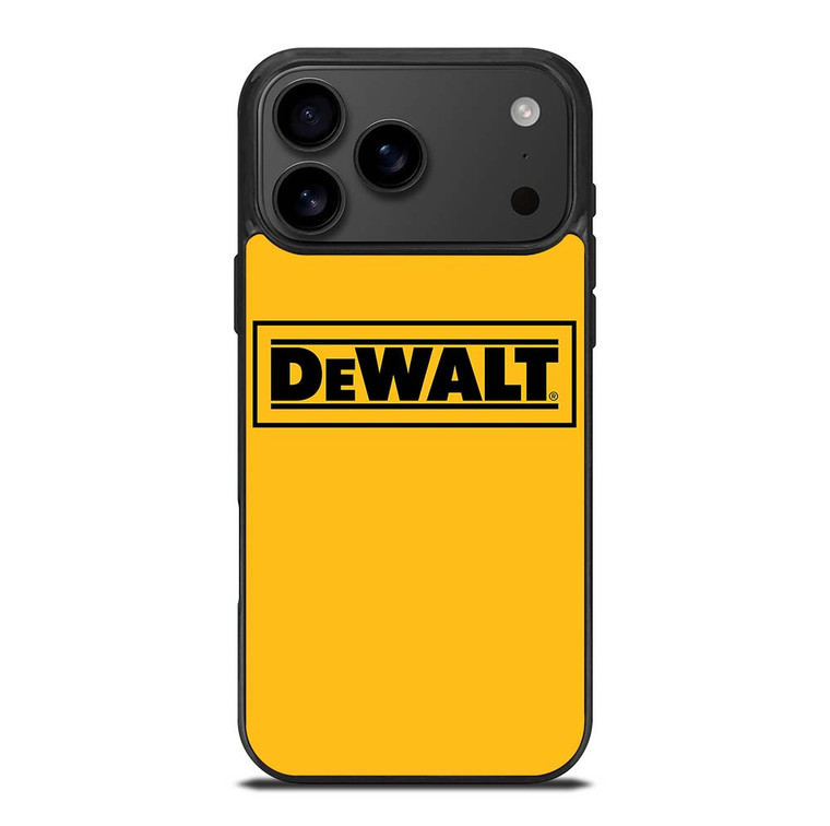 DEWALT LOGO ICON iPhone 17 Pro Max Case Cover