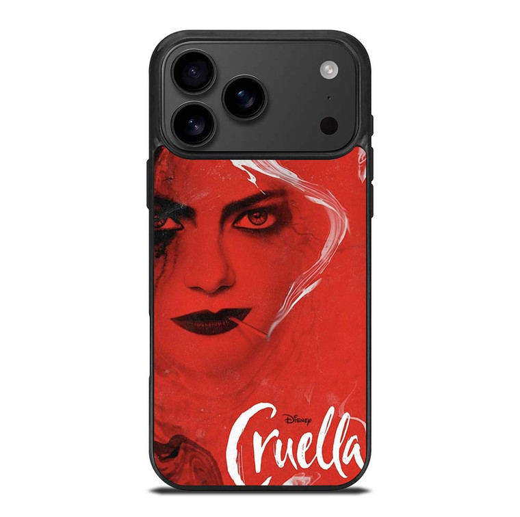 DISNEY CRUELLA DE VIL RED iPhone 17 Pro Max Case Cover
