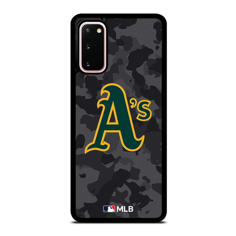 OAKLAND ATHLETICS BASEBALL BLACK CAMO Samsung Galaxy S20 Case Cover