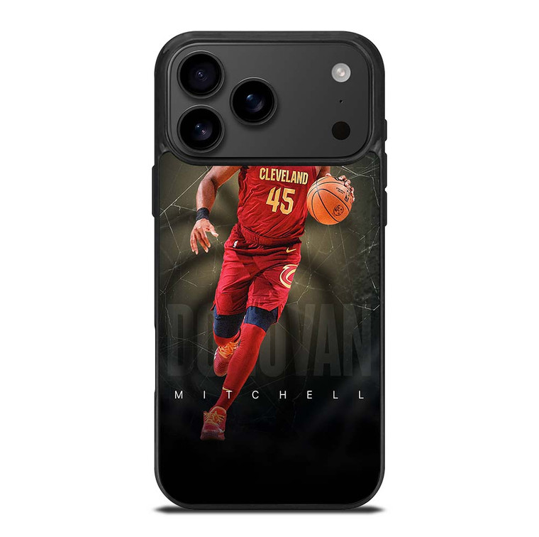 DONOVAN MITCHELL CLEVELAND CAVALIERS iPhone 17 Pro Max Case Cover