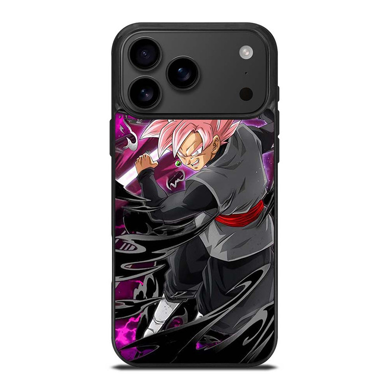 DRAGON BALL BLACK GOKU SSJ ROSE iPhone 17 Pro Max Case Cover