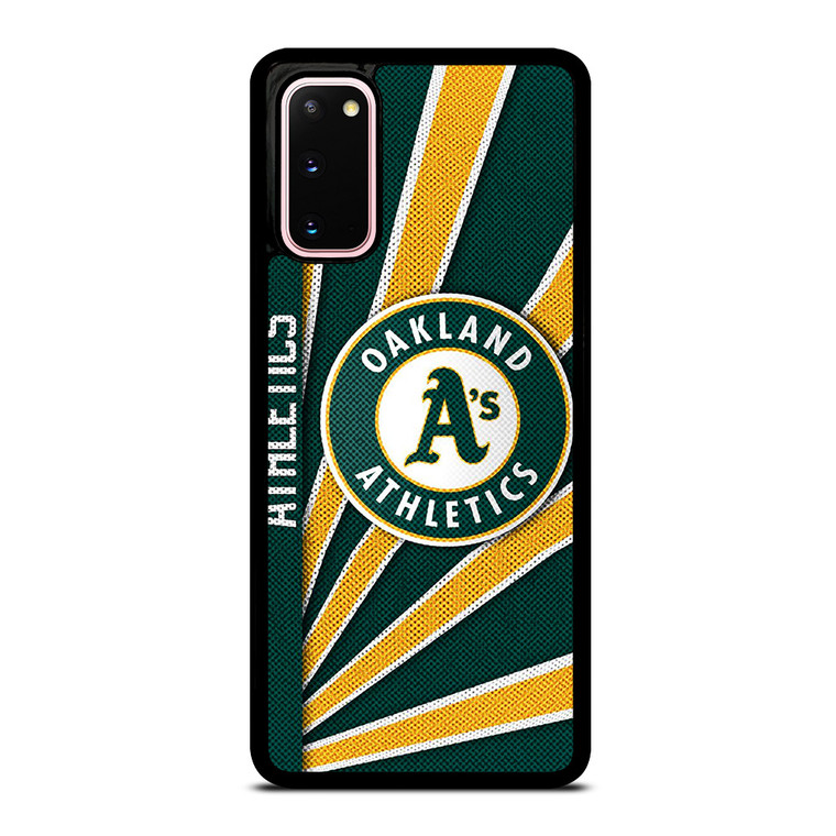 OAKLAND ATHLETICS MLB BASEBALL LOGO 3 Samsung Galaxy S20 Case Cover