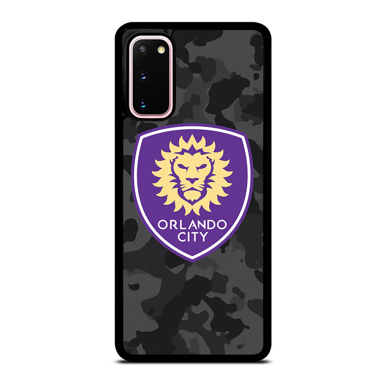 ORLANDO CITY SC MLS BLACK CAMO Samsung Galaxy S20 Case Cover