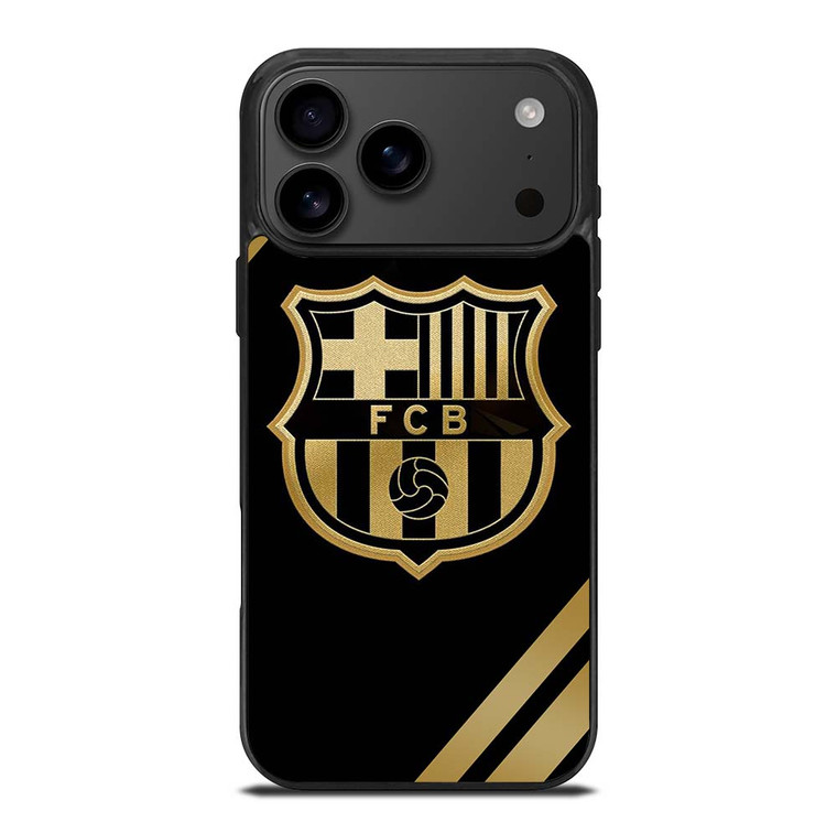 FC BARCELONA GOLD LOGO iPhone 17 Pro Max Case Cover