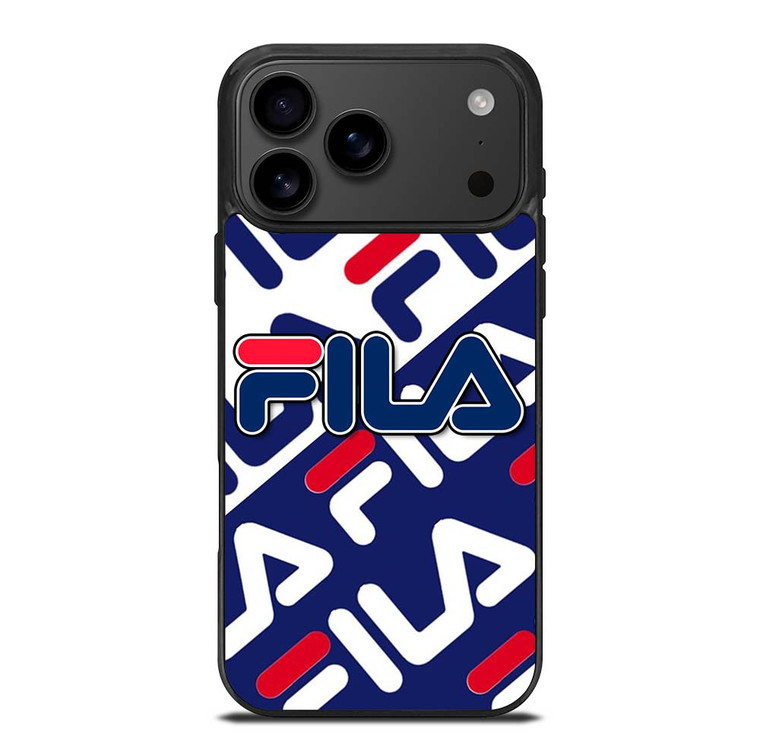 FILA SPORT LOGO COLLAGE iPhone 17 Pro Max Case Cover