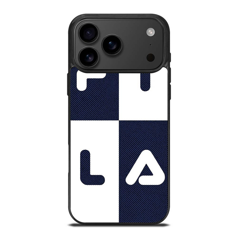 FILA SQUARE PATTERN iPhone 17 Pro Max Case Cover