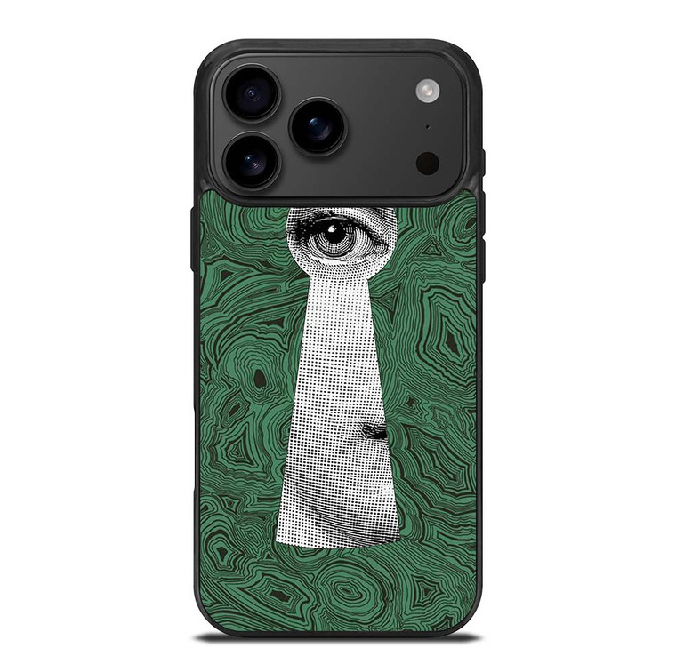 FORNASETTI MALACHITE EYE KEY iPhone 17 Pro Max Case Cover