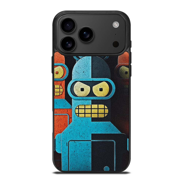 FUTURAMA BENDER ART iPhone 17 Pro Max Case Cover