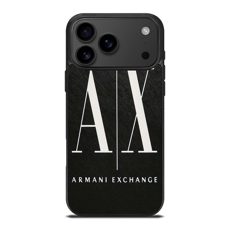 GIROGIO ARMANI LOGO EXCHANGE AX iPhone 17 Pro Max Case Cover