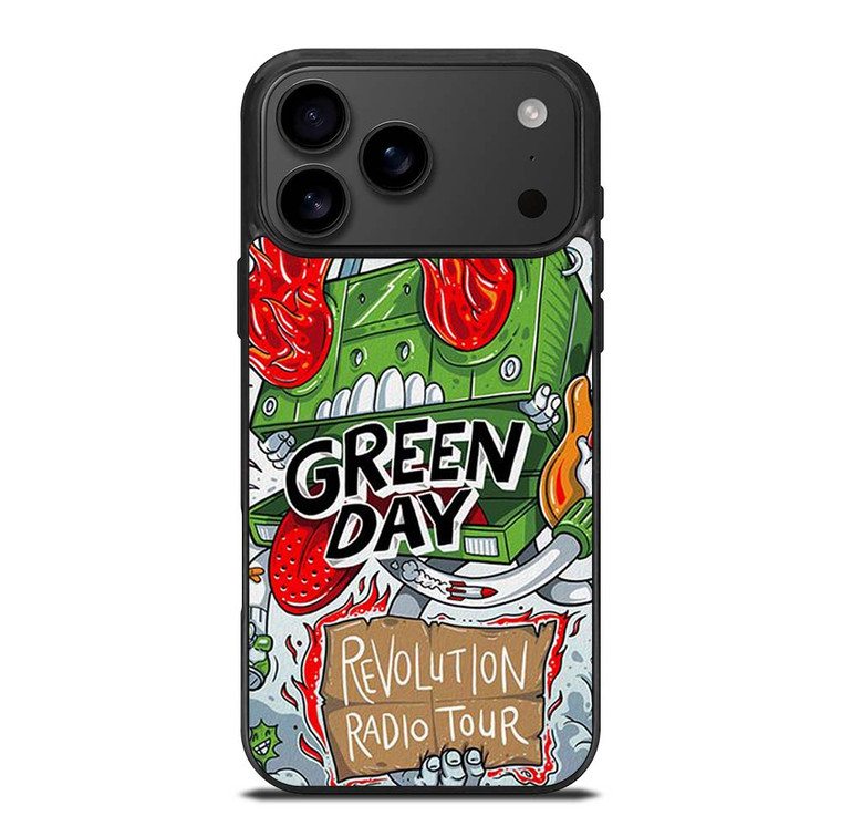 GREEN DAY REVOLUTION RADIO TOUR iPhone 17 Pro Max Case Cover