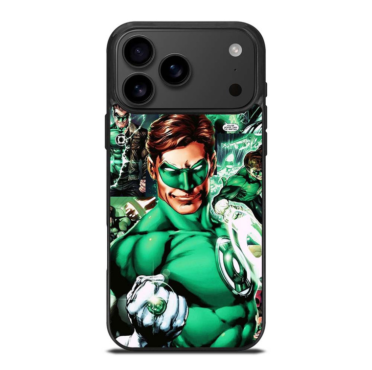 GREEN LANTERN COLLAGE iPhone 17 Pro Max Case Cover