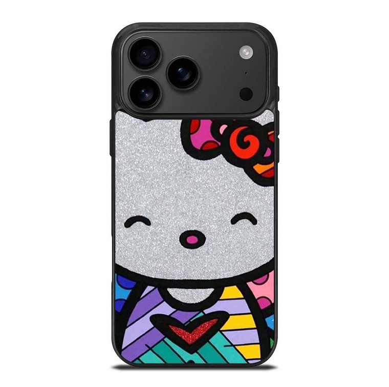 HELLO KITTY ROMERO BRITTO ART iPhone 17 Pro Max Case Cover