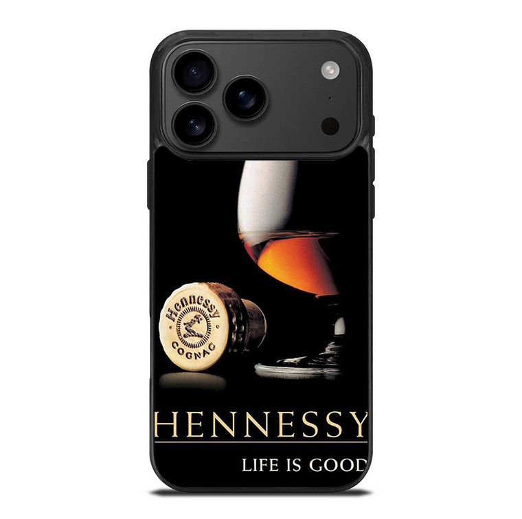 HENNESSY COGNAC LIFE IS GOOD iPhone 17 Pro Max Case Cover