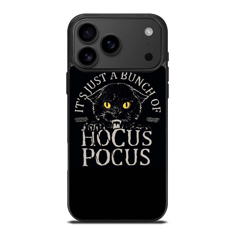 HOCUS POCUS BLACK CAT iPhone 17 Pro Max Case Cover