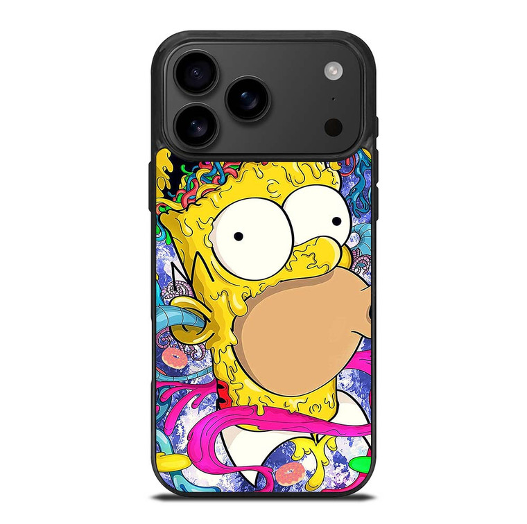 HOMER THE SIMPSONS ART iPhone 17 Pro Max Case Cover