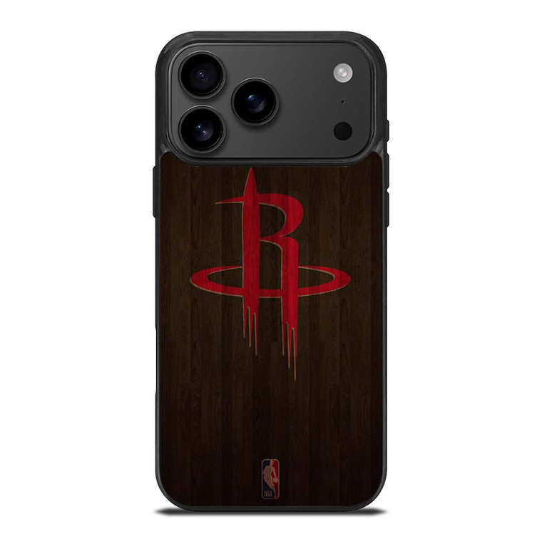 HOUSTON ROCKETS BASKETBALL COURT NBA iPhone 17 Pro Max Case Cover