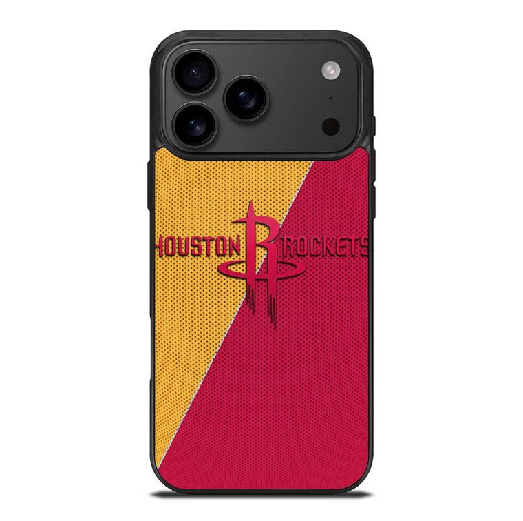 HOUSTON ROCKETS NBA BASKETBALL LOGO iPhone 17 Pro Max Case Cover