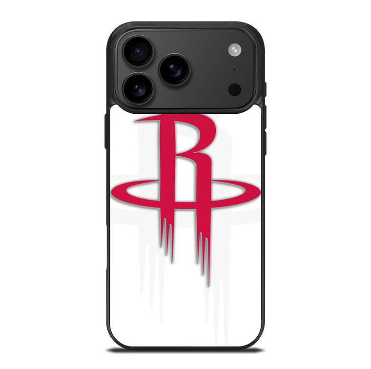 HOUSTON ROCKETS WHITE LOGO iPhone 17 Pro Max Case Cover