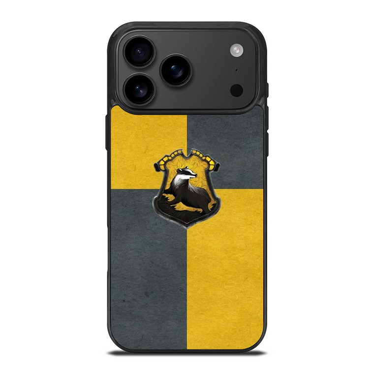 HUFFLEPUFF HARRY POTTER BADGE iPhone 17 Pro Max Case Cover