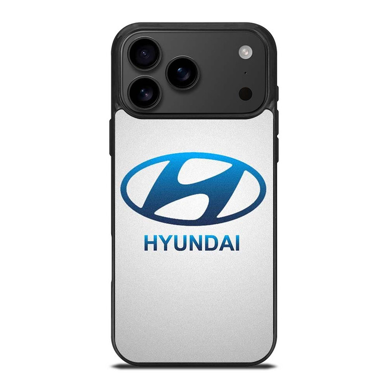 HYUNDAI SILVER LOGO iPhone 17 Pro Max Case Cover