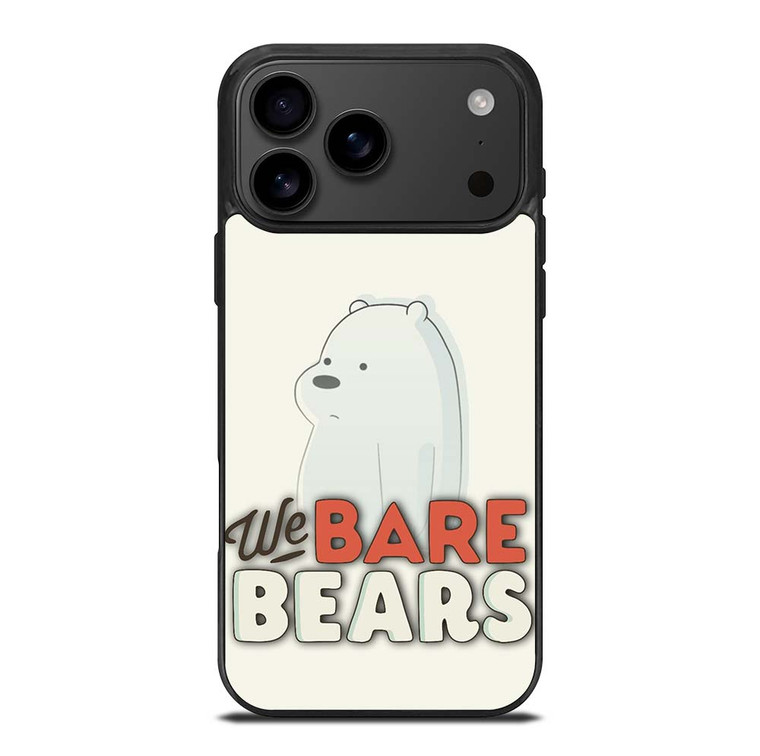 ICE BEAR WE BARE BEARS CARTOON 2 iPhone 17 Pro Max Case Cover