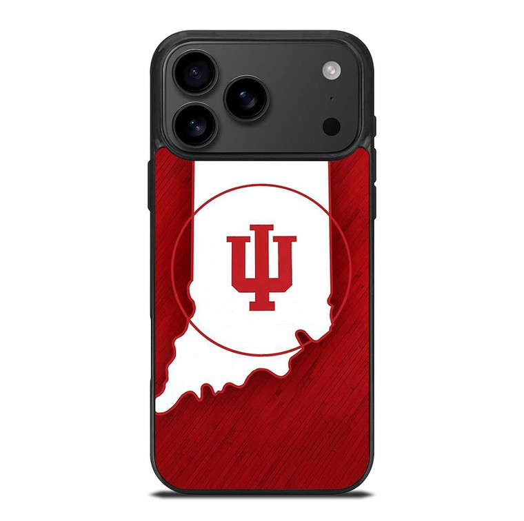 INDIANA HOOSIERS STATE OF MIND SYMBOL iPhone 17 Pro Max Case Cover