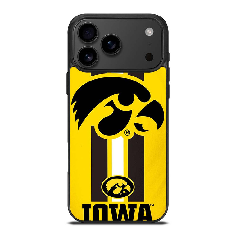 IOWA HAWKEYES FLAG iPhone 17 Pro Max Case Cover