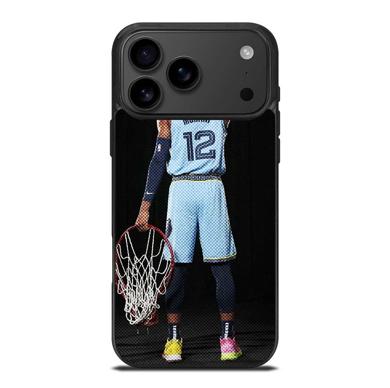 JA MORANT MEMPHIS GRIZZLIES NBA BASKETBALL iPhone 17 Pro Max Case Cover