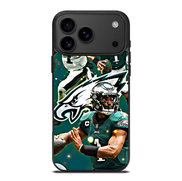 JALEN HURTS PHILADELPHIA EAGLES FOOTBALL iPhone 17 Pro Max Case Cover