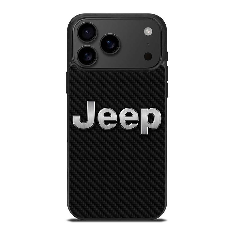 JEEP AUTOMOBILE CARBON FIBER iPhone 17 Pro Max Case Cover