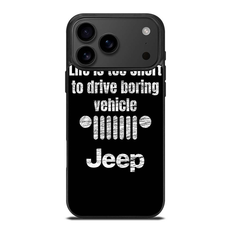 JEEP LIFE FUNNY QUOTES iPhone 17 Pro Max Case Cover