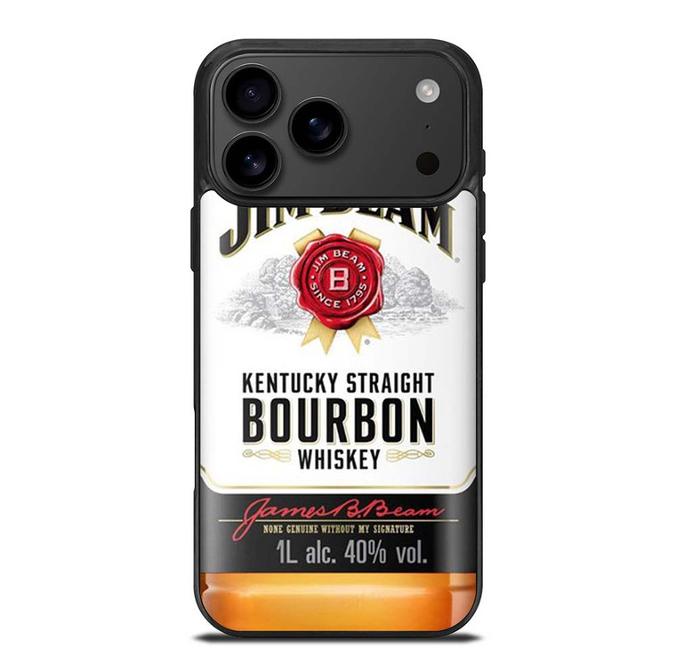 JIM BEAM WHISKEY iPhone 17 Pro Max Case Cover