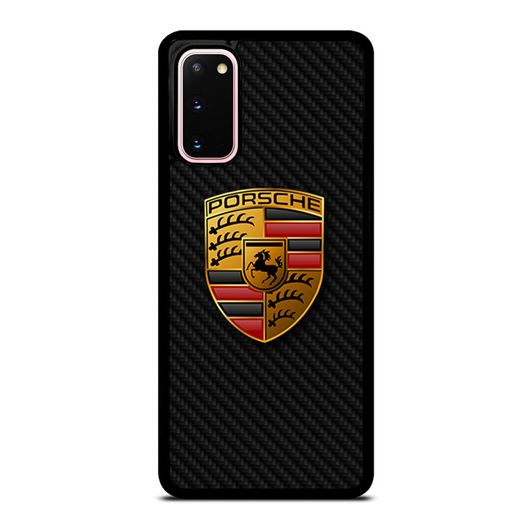 PORSCHE AUTOMOBILE CARBON FIBER Samsung Galaxy S20 Case Cover