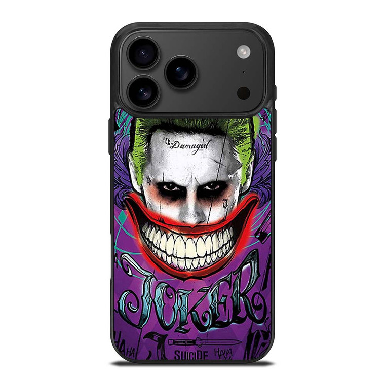JOKER SUICIDE SQUAD ART iPhone 17 Pro Max Case Cover