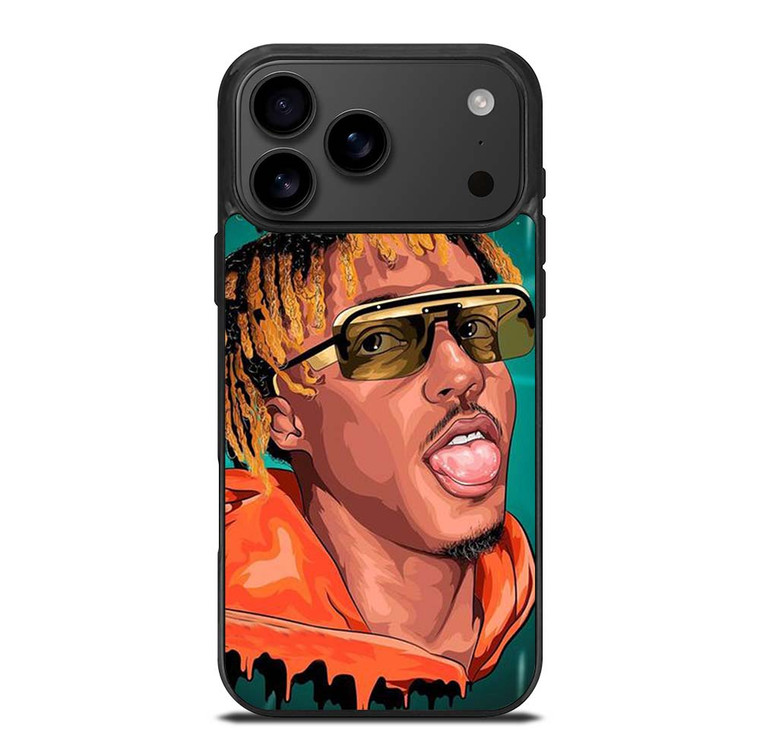 JUICE WRLD RAPPER FACE ART iPhone 17 Pro Max Case Cover