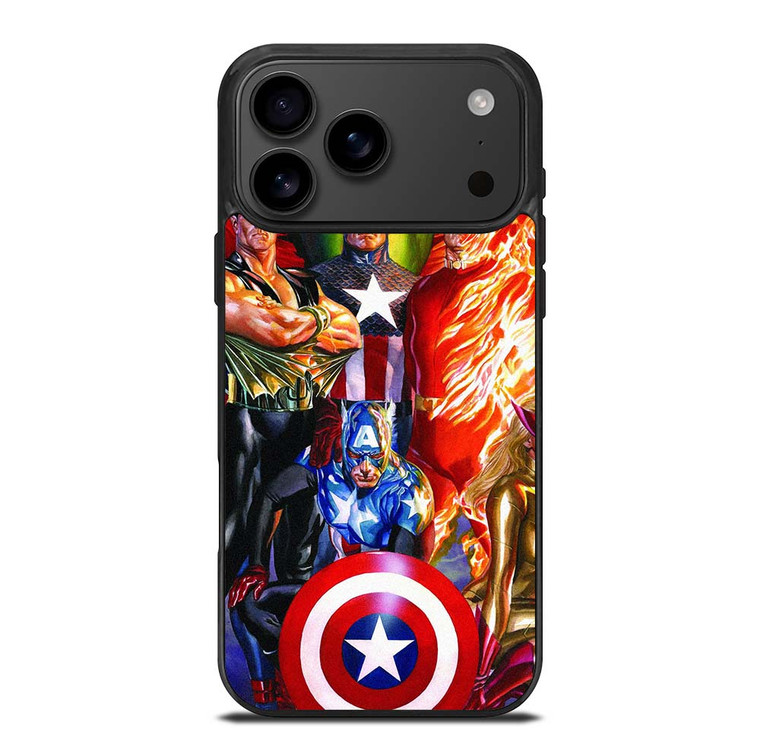 JUSTICE LEAGUE ALEX ROSS iPhone 17 Pro Max Case Cover